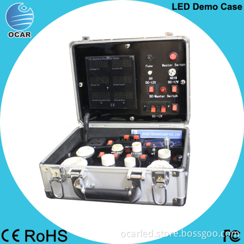 AC85V-270V Portable LED test case for E27,E14,MR16,GU10,T8,T5 etc
